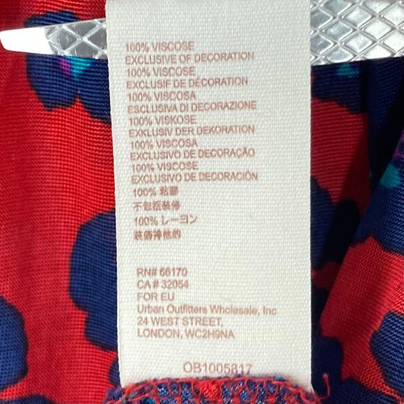 NWOT FREE PEOPLE Tunic Top M Merlot Combo Love Letter - Picture 12 of 15